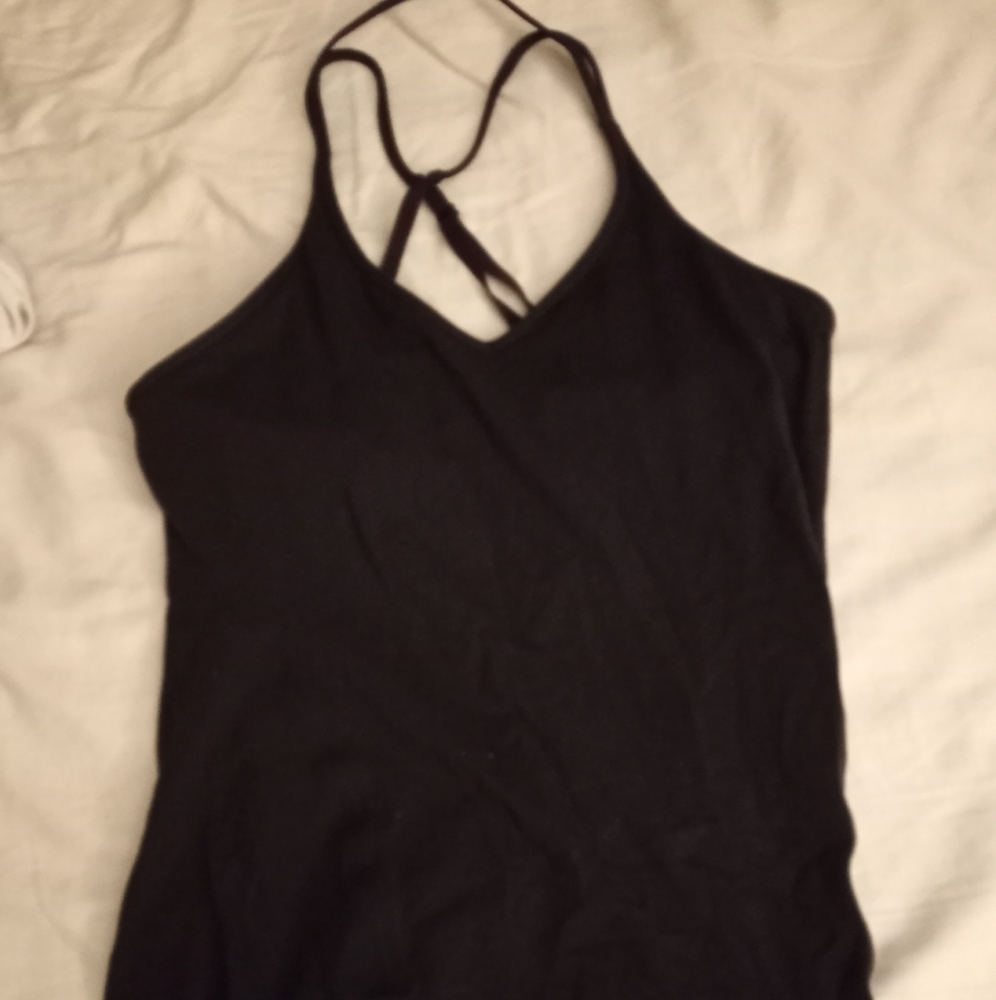 Lululemon yoga racerback tank top black